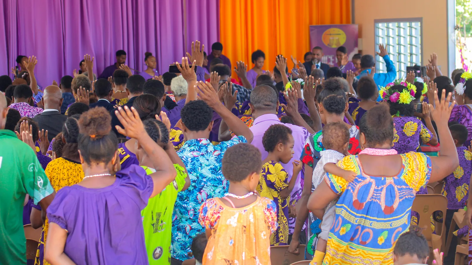 Voice of Truth Ministry congregation gathered in worship